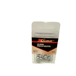Jig Heads Silver Ball 1/4oz. 8pk. Xcalibur