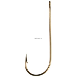 Lake & Stream Aberdeen Hook, Size 6, Bronze, 12 Eagle Claw 12020-006