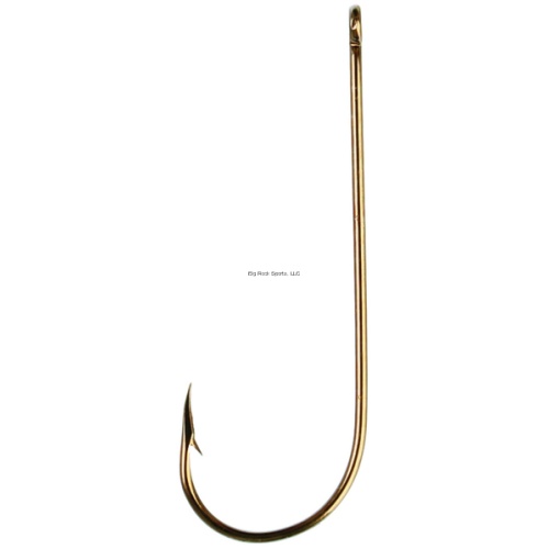 Lake & Stream Aberdeen Hook, Size 6, Bronze, 12 Eagle Claw 12020-006