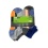 Socks Boys Anklets 6pk. Size 11-2 Ass't Colours Athletic Works