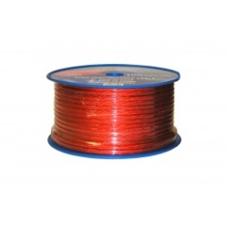Power wire 10 gauge red 250 foot roll sold by the foot