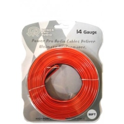 Speaker Wire 14GA 50FT CCA - Black & Red