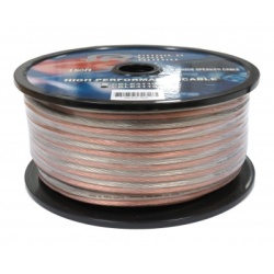 Speaker wire 10 gauge CCA clear 150 foot roll sold by the foot