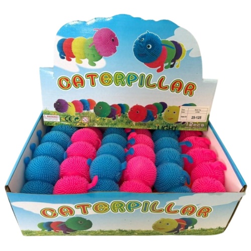 Caterpillar 8 Wiggley 12/dp Asst'd Colors