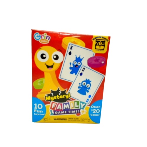 Family Game Time Mystery Toy Box Grin Studios