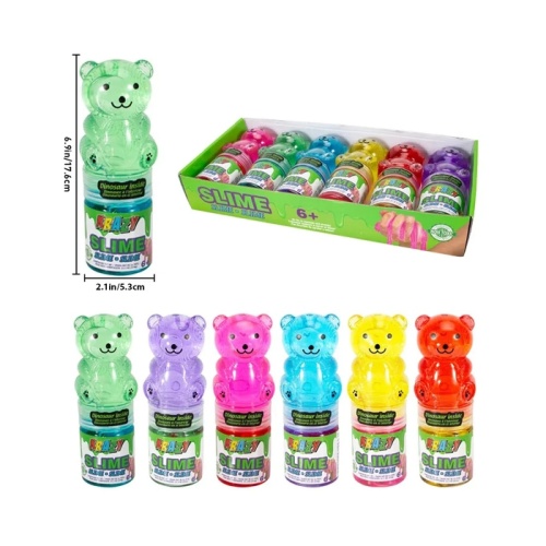 Krazy Slime 2 Tone Colors With Dino