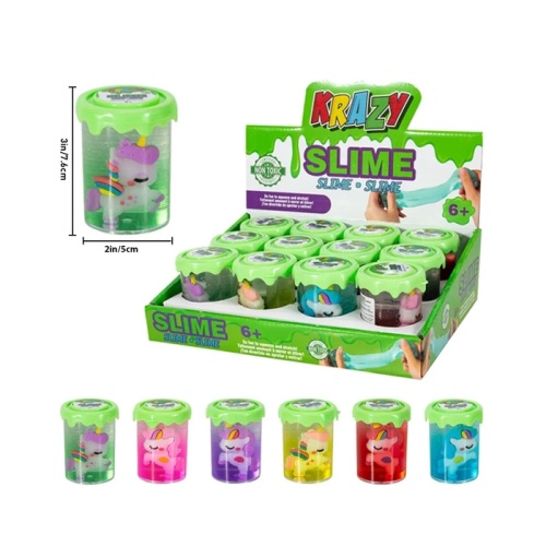 Krazy Slime 2 Tone Colors With Unicorn