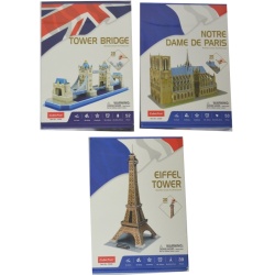 Puzzles 3d Assorted Kind