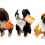 Rescue Dogs 8 Plush Assorted Wild Republic (EACH SOLD INDIVIDUALLY)