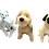 Rescue Dogs 8 Plush Assorted Wild Republic (EACH SOLD INDIVIDUALLY)