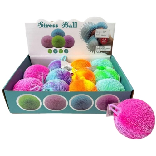 Stress Ball Asst'd Colors 12/disp