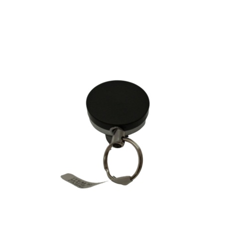 Badge Holder Keychain Metal Extendable Cord