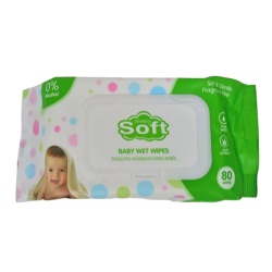 Wet Wipes 80pk Simply Soft