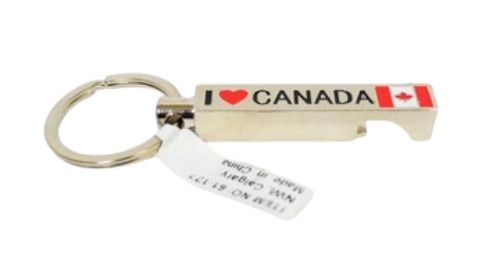 Keychain I Love Canada