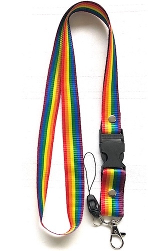 Lanyard - rainbow