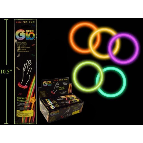 Neon Glo Bracelet 2pc.  8  48/display