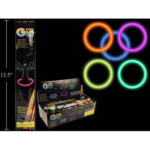 Neon Glo Necklace 11  48/display