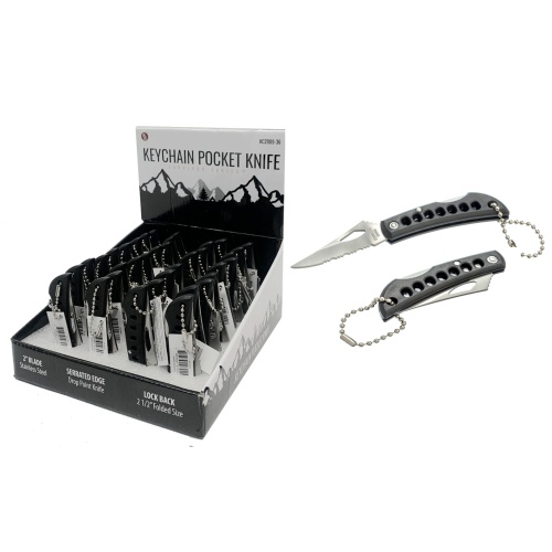 Pocket Knife Folding 2 Blade Black only