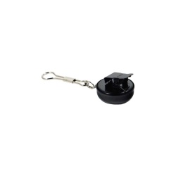 Pull Reel Retractable Black Clip On