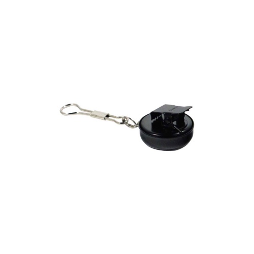 Pull Reel Retractable Black Clip On