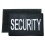 Security Patch - Flexible Fabric Patch With Hook And Loop Backing