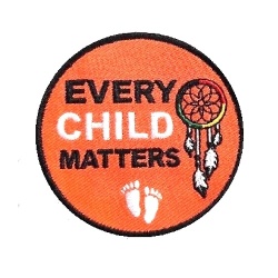 round patch Every child matters