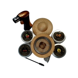 Cocktail Smoker Kit W/ Black Box & Torch