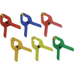 Spring clamp set 6 pc mini break up .40cents
