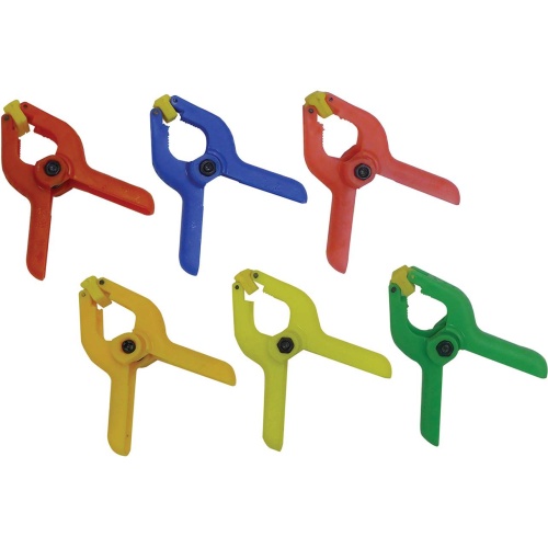 Spring clamp set 6 pc mini break up .40cents