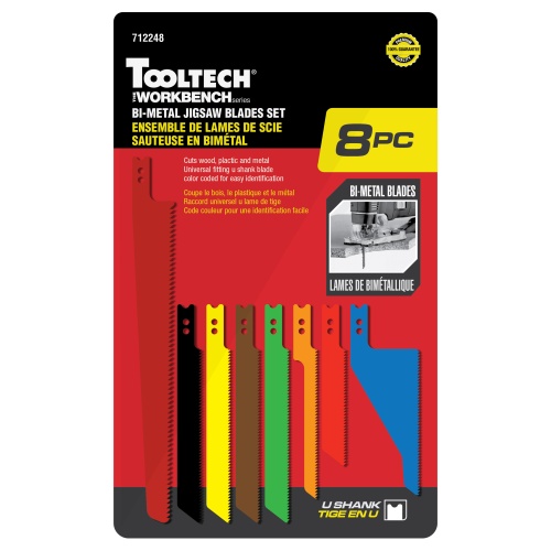 Jig Saw Blade Set 8 Pc