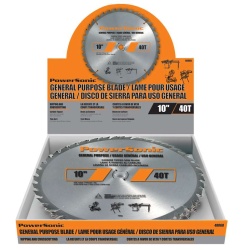 Sawblade 10 inch 40 tooth general purpose powersonic