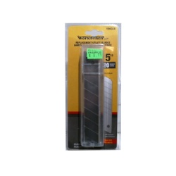 Utility replacement snap-off blades 5 inch 25x128mm 20 pack