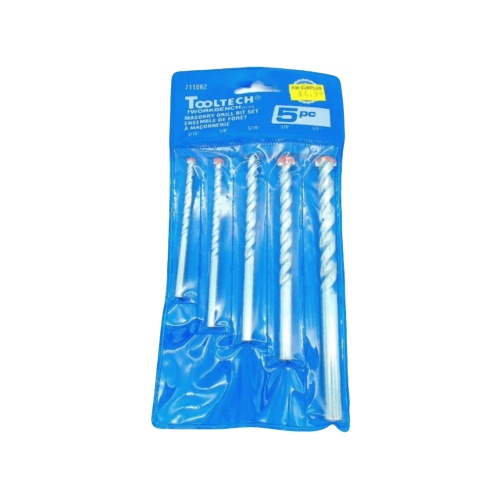 Masonry Drill Bit Set 5 Pc