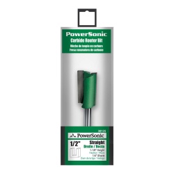 Straight Bit 1/2 X 1/4 Shank