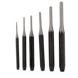 Roll Pin Punch Set 6 Pc