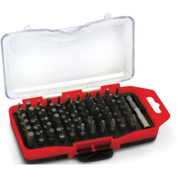 Screwdriver bit set 67 pc