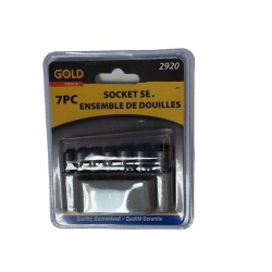 Socket set 7 pc nut drivers