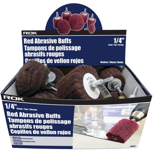 Abrasive buff maroon med 14 pc - sold individually
