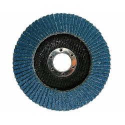 Flap disc 4.5 inch 120 grit zirc