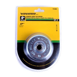Wire Cup Brush 4 x 5/8""