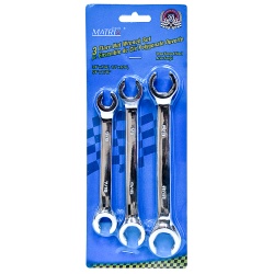 Flare Wrench Set S.a.e. 3 Pc