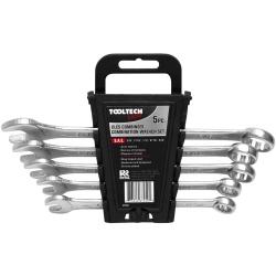 Wrench set 5 pc SAE 3/8 7/16 1/2 9/16 5/8