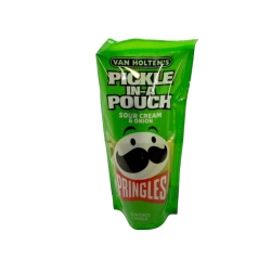 Pickle Pouch Pringles Sour Cream & Onion Van Holten's