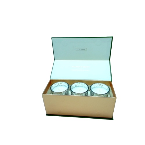 Jar Candle 3.2oz. 3pk. Balsam & Cedar Illume Gift Box