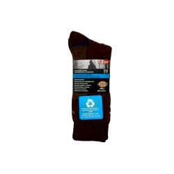 Socks Men's 2pk. 4 Seasons Cushioned Crew Brown Dickies