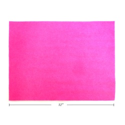 Acrylic Felt Sheet 9x12 Pink"