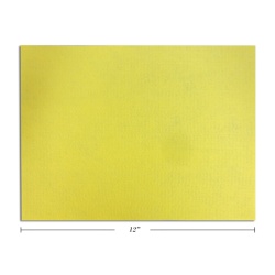 Acrylic Felt Sheet 9x12 Yellow"