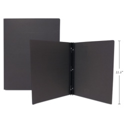 3 PRONG REPORT COVERS, LETTER SIZE BLACK COLOUR