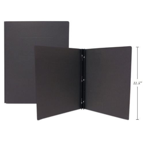3 PRONG REPORT COVERS, LETTER SIZE BLACK COLOUR