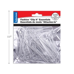 JUMBO PAPER CLIPS 80MM